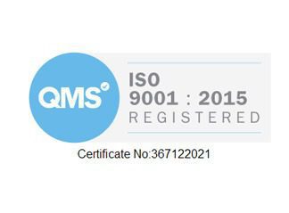 ISO-9001-2015 badge white